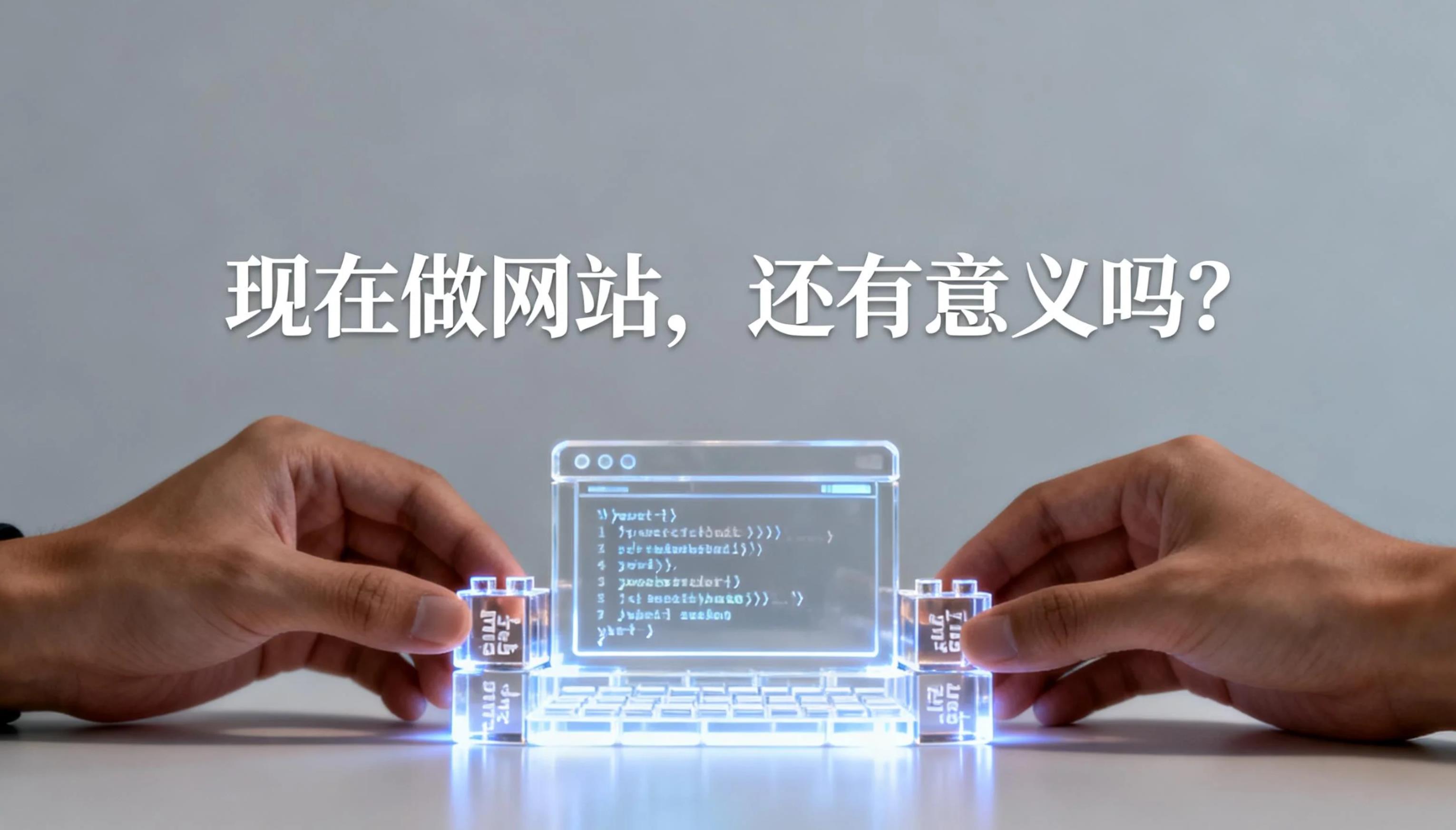 现在做网站，还有意义吗