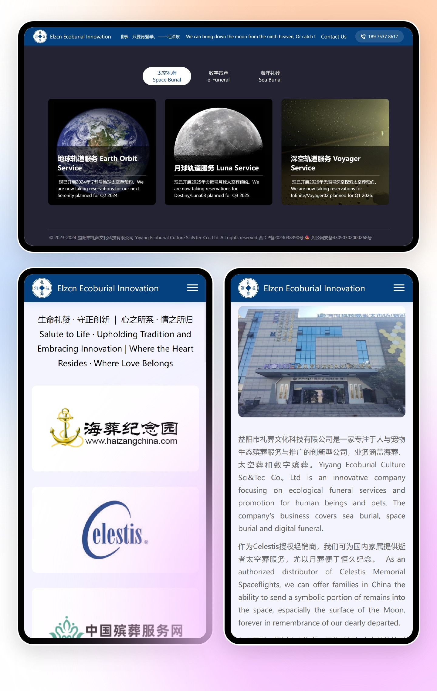 官网整页设计