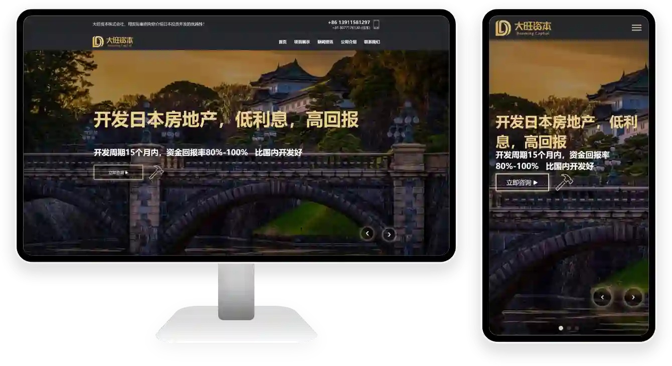 PC 与移动端首页