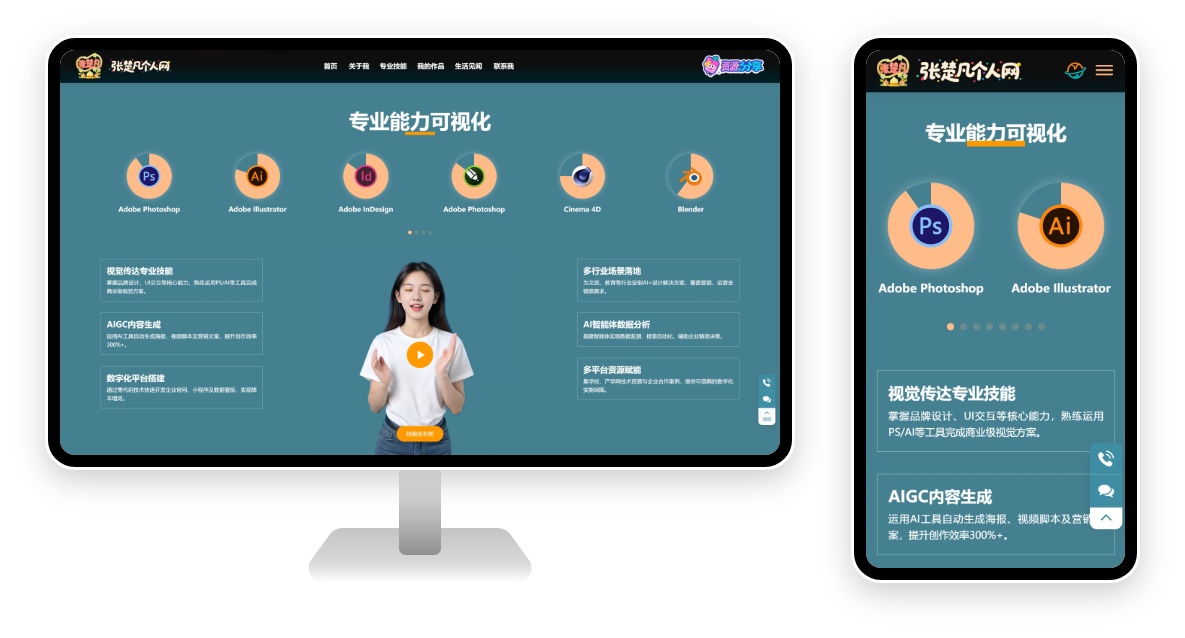Personal Portfolio Website Development Case Study: An Individual’s Storefront