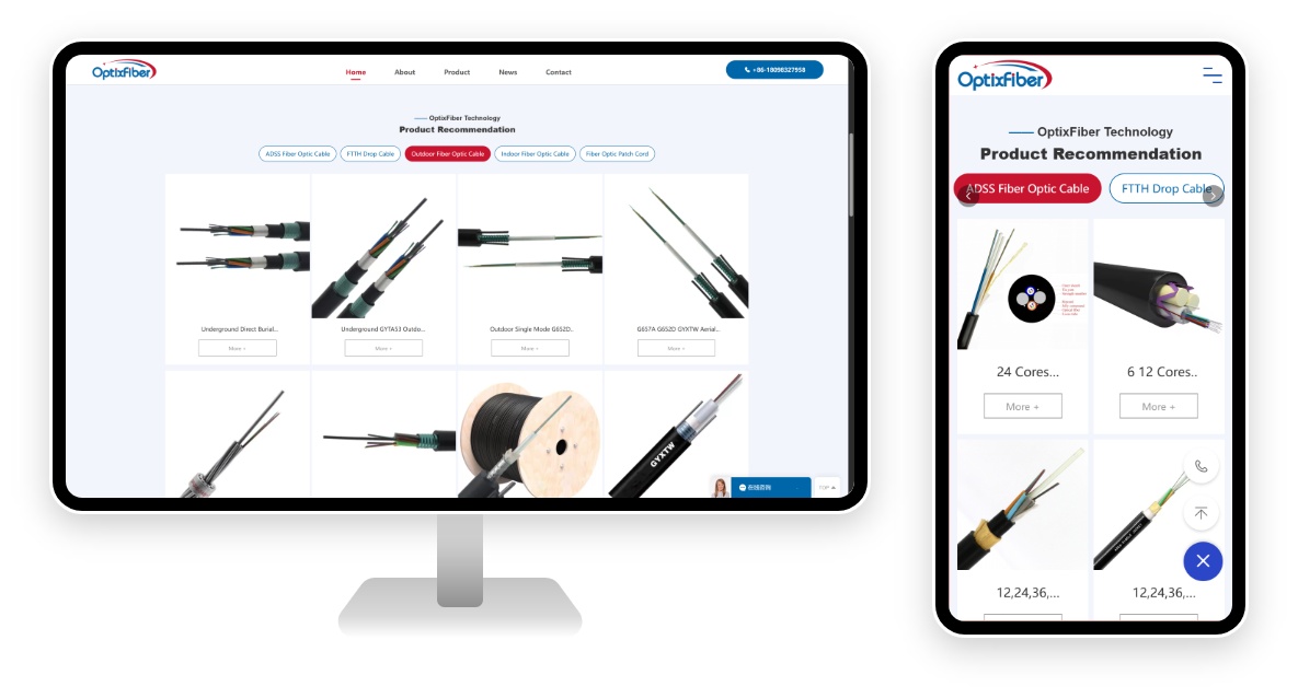 Case Study on Building an Independent Website for Optical Communication Foreign Trade: The Business of Light