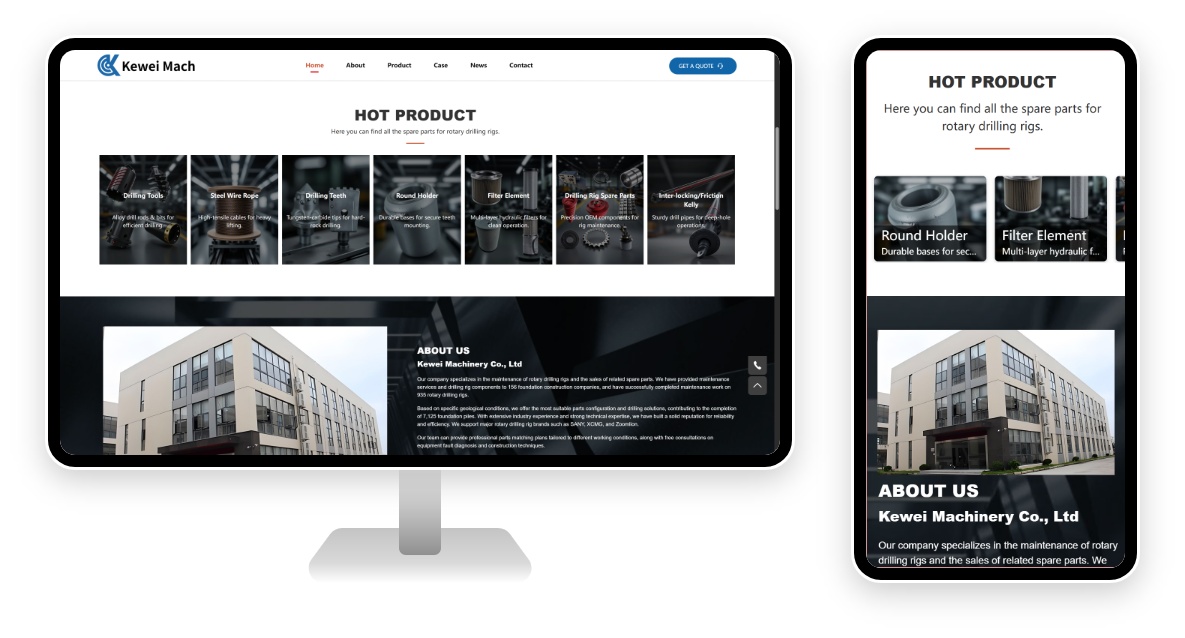 A Case Study in Building an Independent Foreign Trade Website for Pile Machinery: Trust Built on Pile Foundations