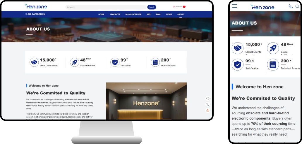 Official Website Development Case Study for an Electronic Components Procurement Service Provider: Solutions for Sourcing Hard-to-Find Components