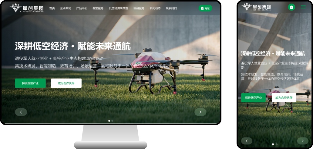 PC 与移动端首页