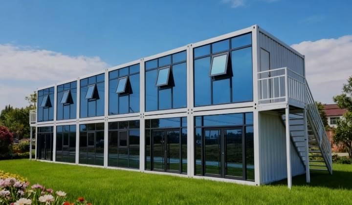 集成房屋企业官网建设案例：装进集装箱的房子 · 案例封面